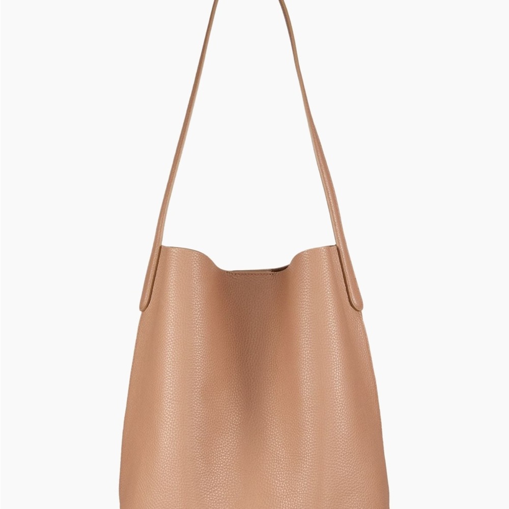 Mansur Gavriel Everyday Cabas Tan Shoulder Bag with Slouchy Silhouette